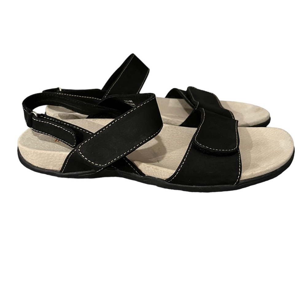 Intaglia Catlina 2 Leather Uppers Comfort Walking Two Strap Sandals Sz 8N